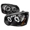 Spec-D Tuning 04-05 Subaru Impreza Halo LED Projector Black 2LHP-WRX05JM-TM - alternate 1